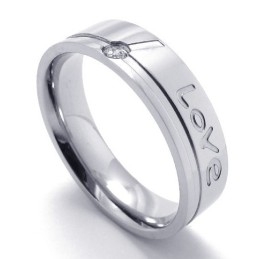 Various Styles Color Brilliancy Selling Well All Over The World Titanium Ring
