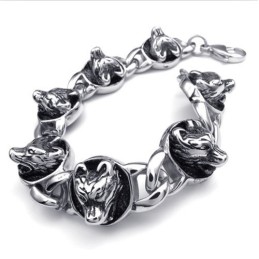 Luxuriant In Design Color Brilliancy Superior Quality Titanium Bracelet