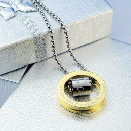 Fashion Gifts For Your Boy Friend Mens Titanium Necklace Pendant