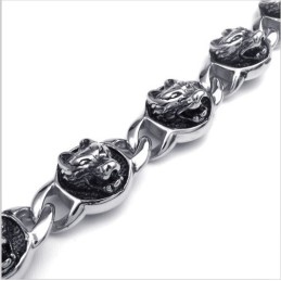 Luxuriant In Design Color Brilliancy Superior Quality Titanium Bracelet
