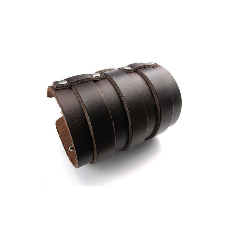 Skillful Manufacture Delicate Colors Reliable Quality Titanium Leather Bangle Skillful Manufacture Delicate Colors Reliable Quality Titanium Leather Bangle