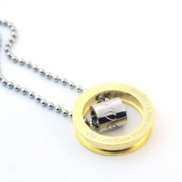 Fashion Gifts For Your Boy Friend Mens Titanium Necklace Pendant