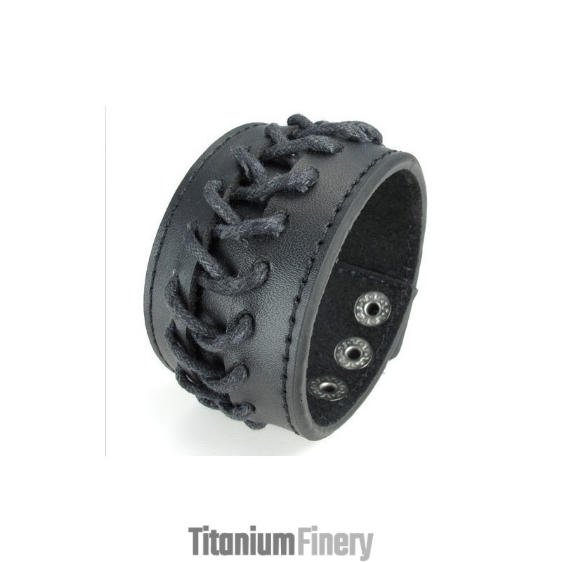 Skillful Manufacture Delicate Colors Reliable Quality Titanium Leather Bangle Skillful Manufacture Delicate Colors Reliable Quality Titanium Leather Bangle