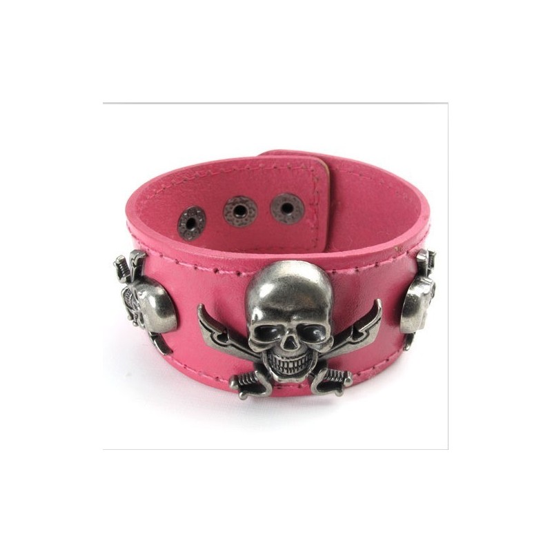 Attractive Design Beautiful In Colors Excellent Quality Titanium Leather Bangle