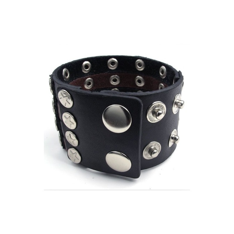 Finely Processed Delicate Colors Reliable Quality Titanium Leather Bangle