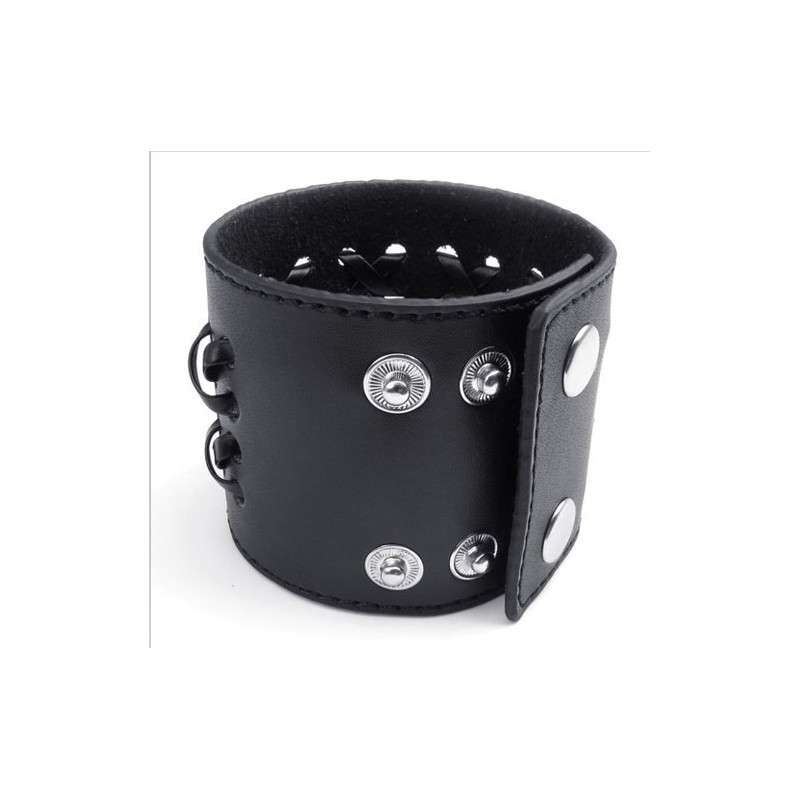Skillful Manufacture Delicate Colors Reliable Quality Titanium Leather Bangle