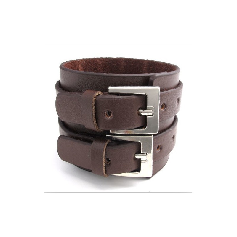 Skillful Manufacture Delicate Colors Reliable Quality Titanium Leather Bangle Skillful Manufacture Delicate Colors Reliable Quality Titanium Leather Bangle