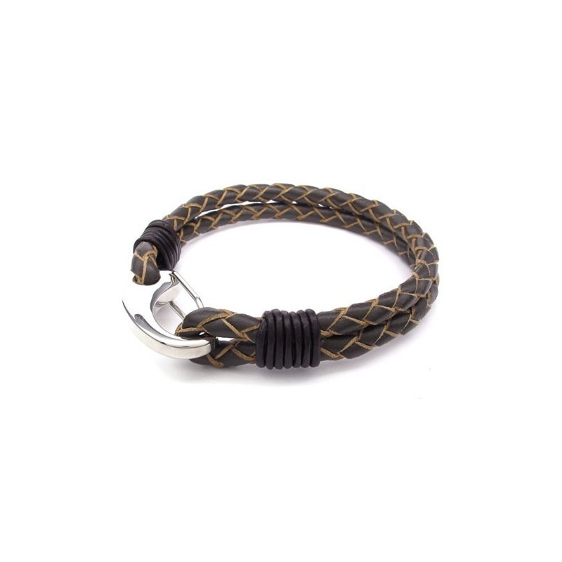 Deft Design Delicate Colors Excellent Quality Titanium Leather Bangle Deft Design Delicate Colors Excellent Quality Titanium Leather Bangle