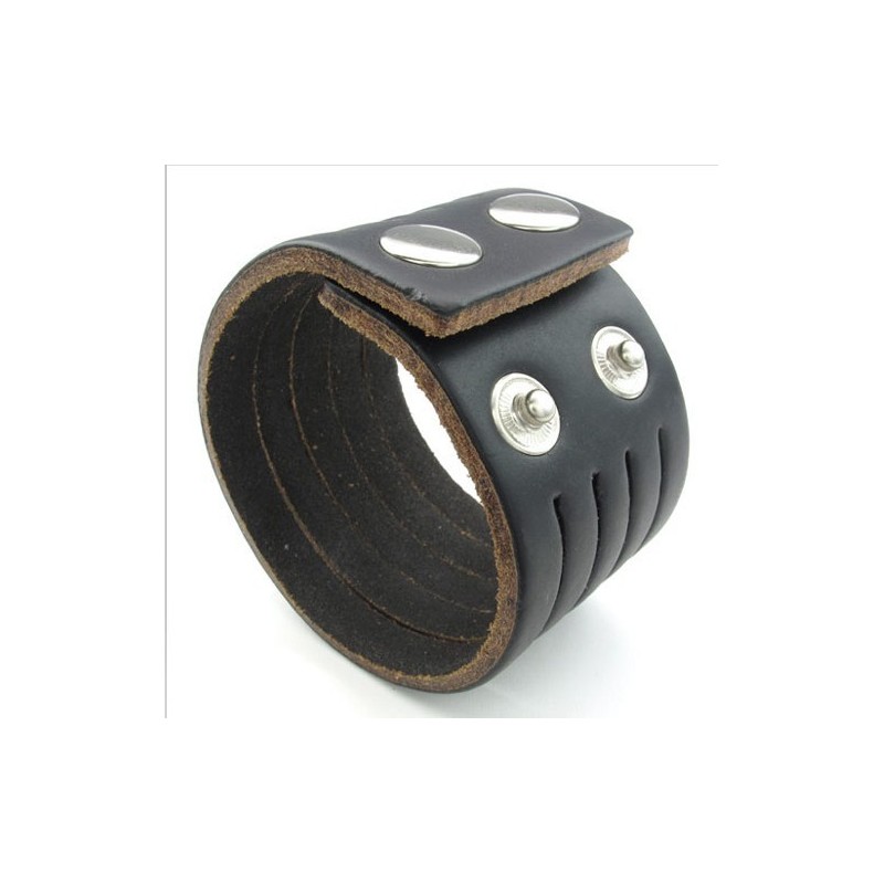 Skillful Manufacture Delicate Colors Reliable Quality Titanium Leather Bangle Skillful Manufacture Delicate Colors Reliable Quality Titanium Leather Bangle