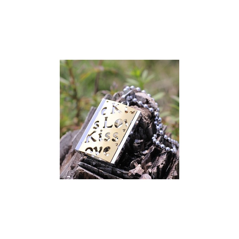 Kiss Love Gifts For Your Boy Friend Titanium Necklace Pendant Kiss Love Gifts For Your Boy Friend Titanium Necklace Pendant