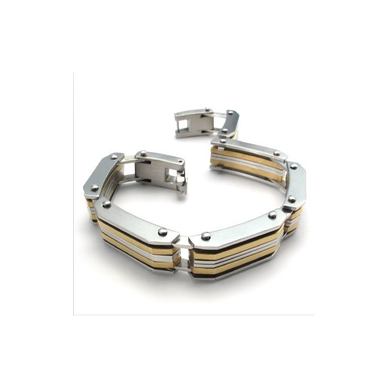 Skillful Manufacture Color Brilliancy Stable Quality Titanium Bracelet