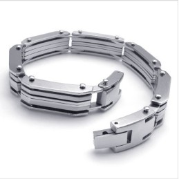 Skillful Manufacture Color Brilliancy Reliable Quality Titanium Bracelet
