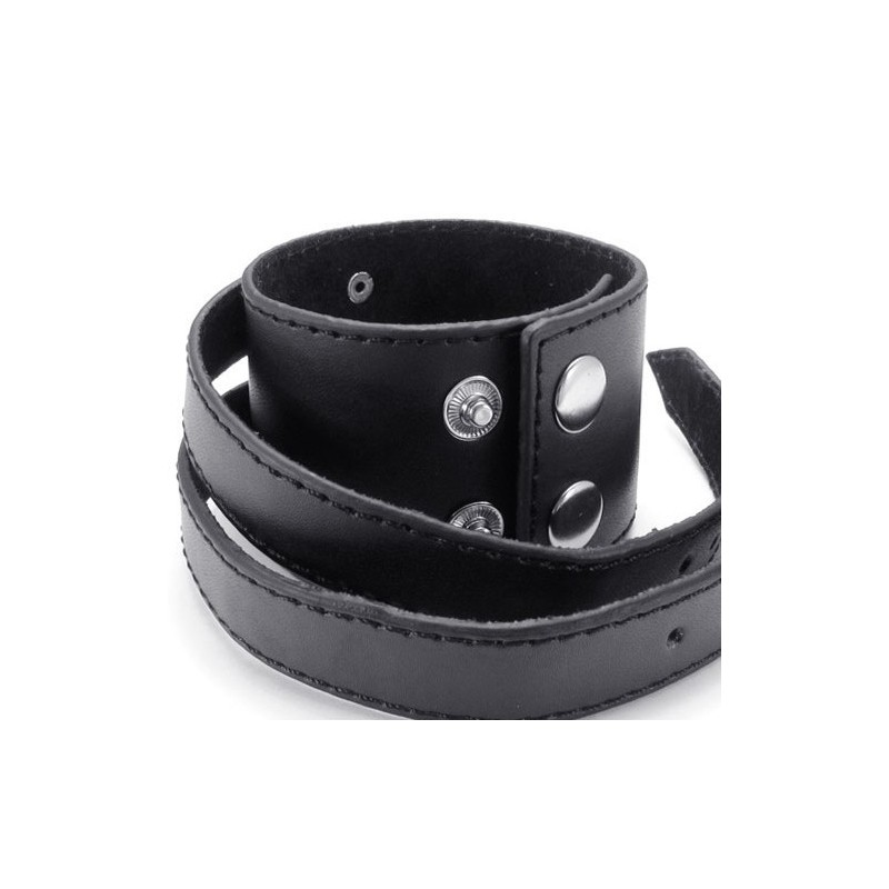 Skillful Manufacture Delicate Colors Reliable Quality Titanium Leather Bangle