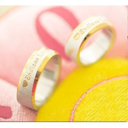 Endless Love Titanium Ring