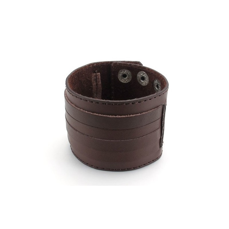 Skillful Manufacture Delicate Colors Reliable Quality Titanium Leather Bangle Skillful Manufacture Delicate Colors Reliable Quality Titanium Leather Bangle