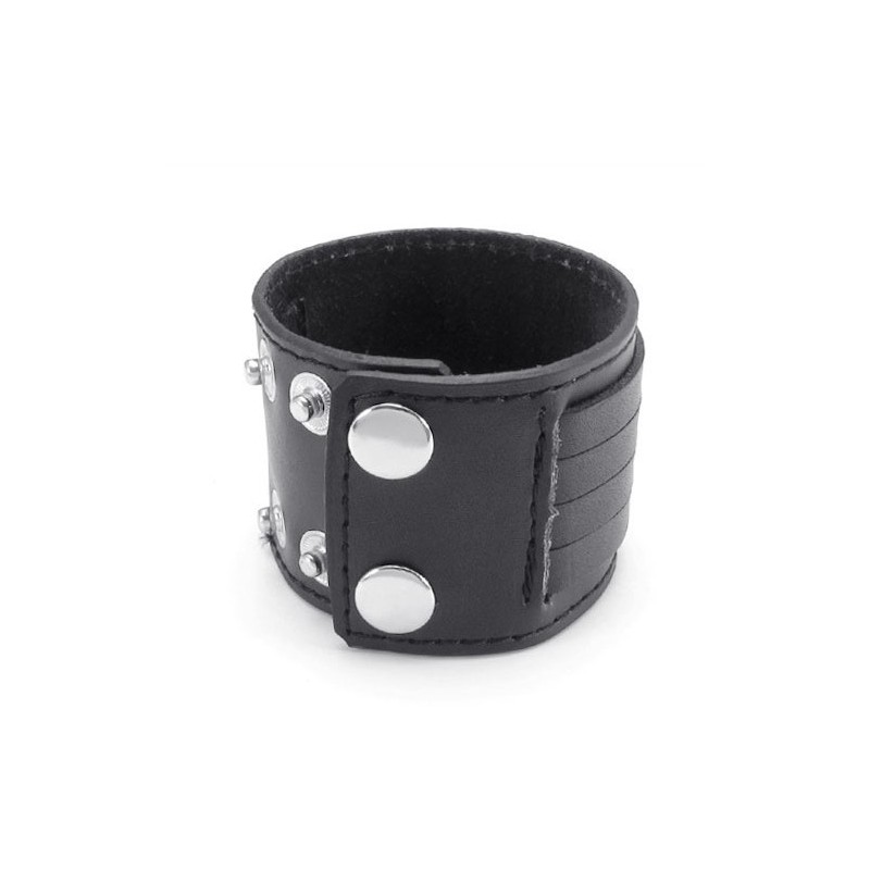 Skillful Manufacture Delicate Colors Reliable Quality Titanium Leather Bangle