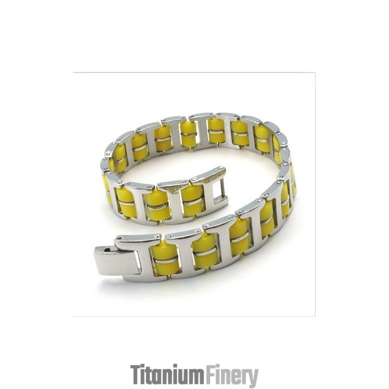Skillful Manufacture Color Brilliancy Reliable Quality Titanium Bracelet Skillful Manufacture Color Brilliancy Reliable Quality Titanium Bracelet