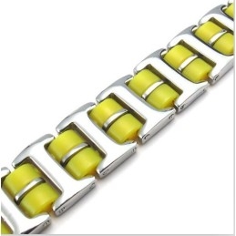 Skillful Manufacture Color Brilliancy Reliable Quality Titanium Bracelet
