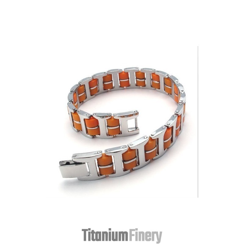 Attractive Design Beautiful In Colors Excellent Quality Titanium Bracelet