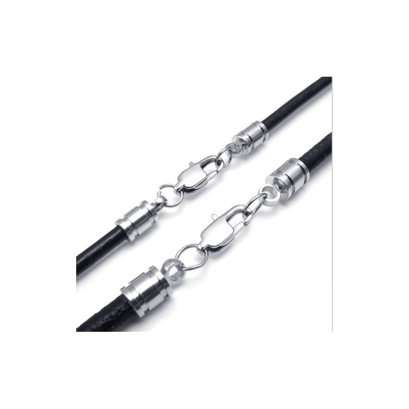 Deft Design Delicate Colors Excellent Quality Titanium Leather Necklace Deft Design Delicate Colors Excellent Quality Titanium Leather Necklace