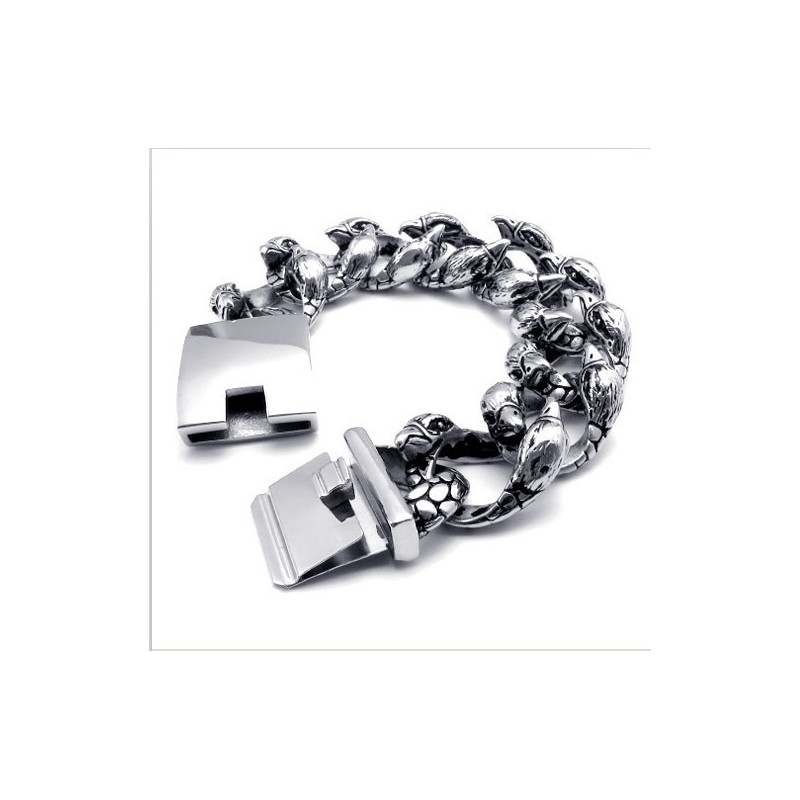 Sophisticated Technology Color Brilliancy Excellent Quality Titanium Bracelet