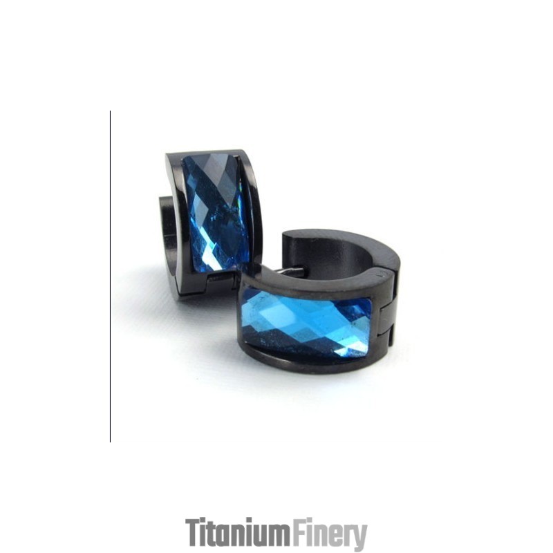Modern Design Color Brilliancy Well-Known For Its Fine Quality Titanium Earrings
