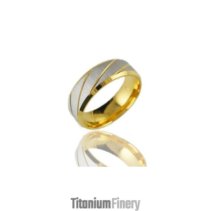 Dependable Performance Male Titanium Ring