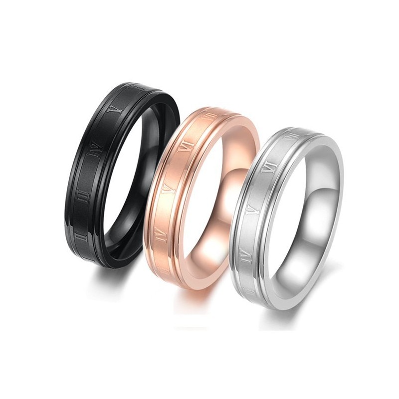Reliable Quality Female Black Titanium Ring Reliable Quality Female Black Titanium Ring