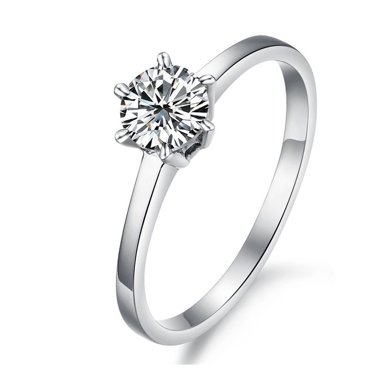 Complete In Specifications Female Titanium Ring With Rhinestone Complete In Specifications Female Titanium Ring With Rhinestone