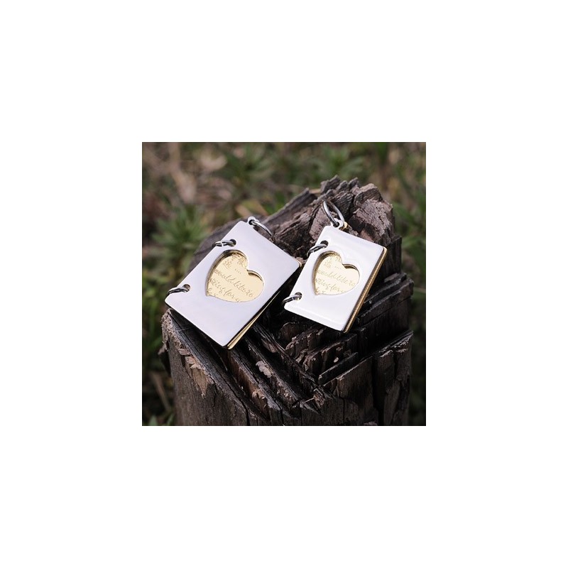 Titanium Couples Necklace Couples Exclusive Love Letter Titanium Couples Necklace Couples Exclusive Love Letter