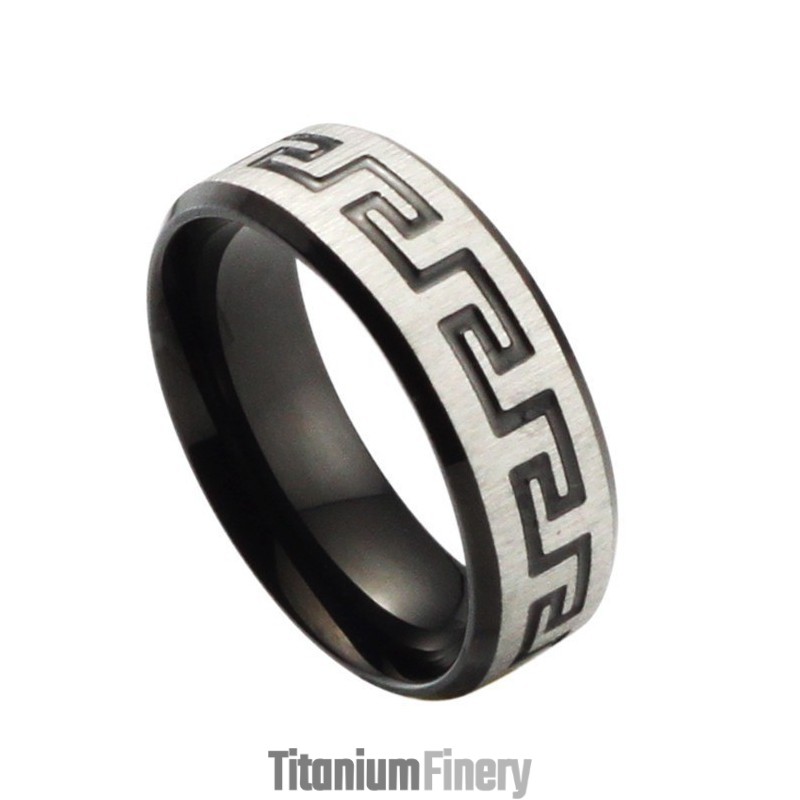 Superior Quality Black Titanium Ring Superior Quality Black Titanium Ring