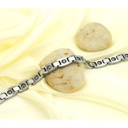 Easy To Use Male Magnetic Health Titanium Bracelet