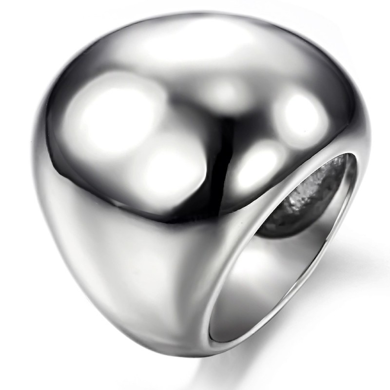 Wide Varieties Exaggerate Titanium Ring Wide Varieties Exaggerate Titanium Ring