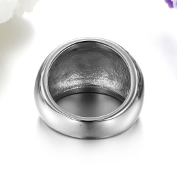 The Queen Of Quality Exaggerate Titanium Ring