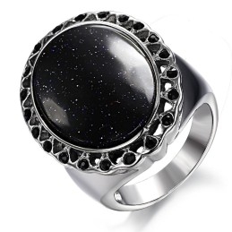 Complete In Specifications Exaggerate Quartzitetitanium Ring