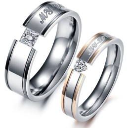 Well-Known For Its Fine Quality Titanium Ring For Lovers