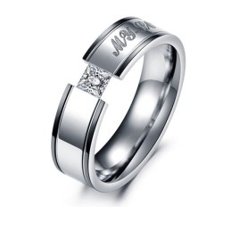 Well-Known For Its Fine Quality Titanium Ring For Lovers