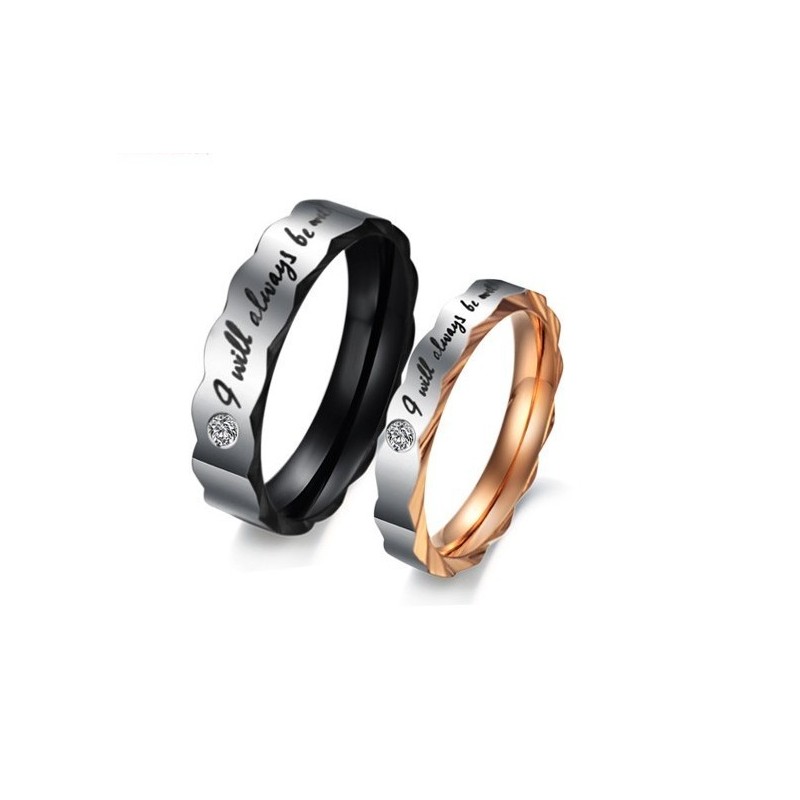 Reliable Reputation Titanium Ring For Lovers With Rhinestone Reliable Reputation Titanium Ring For Lovers With Rhinestone