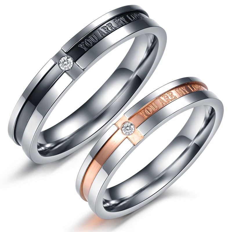 To Enjoy High Reputation At Home And Abroad Titanium Ring For Lovers To Enjoy High Reputation At Home And Abroad Titanium Ring For Lovers