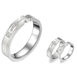 Stable Quality Titanium Ring For Lovers