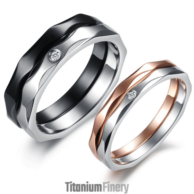 The King Of Quantity Exquisite Titanium Ring For Lovers The King Of Quantity Exquisite Titanium Ring For Lovers