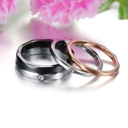 The King Of Quantity Exquisite Titanium Ring For Lovers