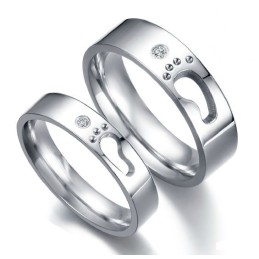 World-Wide Renown Titanium Ring For Lovers