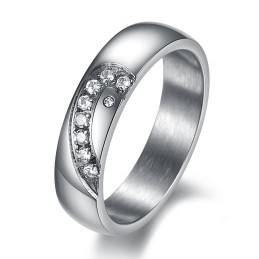 Durable In Use Titanium Ring For Lovers