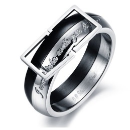 Selling Well All Over The World Titanium Ring For Lovers