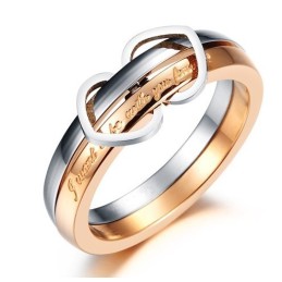 Selling Well All Over The World Titanium Ring For Lovers