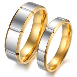 Stable Quality Fashion Titanium Ring For Lovers