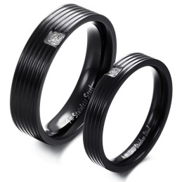 To Have A Long Story Simple Titanium Ring For Lovers