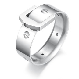 Dependable Performance Screw Titanium Ring For Lovers