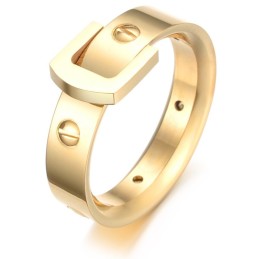 Dependable Performance Screw Titanium Ring For Lovers